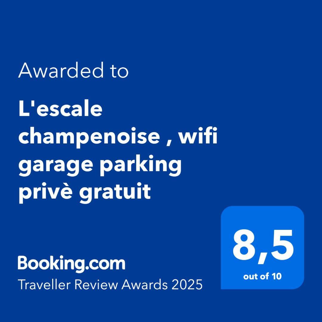 L'Escale Champenoise , Wifi Garage Parking Prive Gratuit Lägenhet Châlons-en-Champagne Exteriör bild